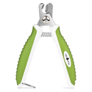 Dog Nail Clippers with Safety Guard - Pet Nail Clippers for Medium and Small Breed - Protective Nail Cutter, Safe Claw Trimmer, Ergonomic Toenail Scissors - Ebook Guide